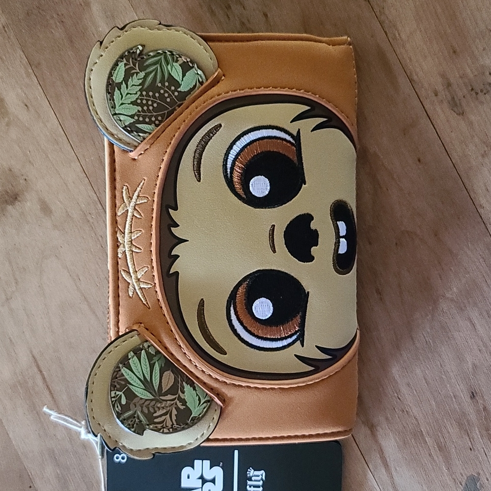 Loungefly Star Wars Ewok Wicket W. Warrick Cosplay Flap Wallet